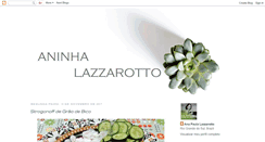 Desktop Screenshot of aninhalazzarotto.com